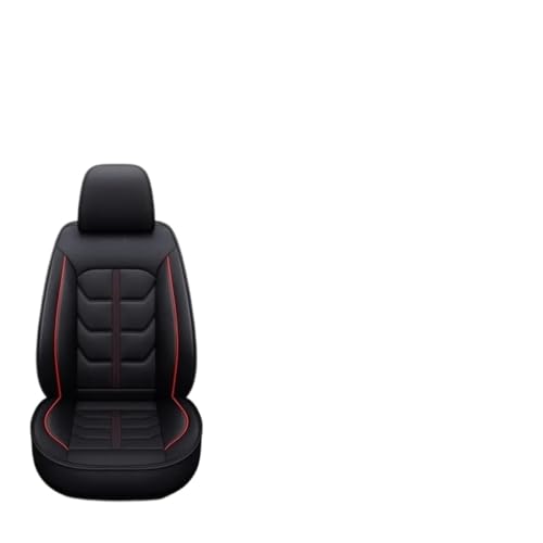 Housses de siège voiture pour Opel Vectra C style universel 3D noir rouge 5 places