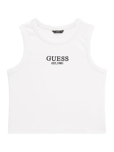 GUESS Girls' Eco Sleeveless Rib Knit Midi Tank Top