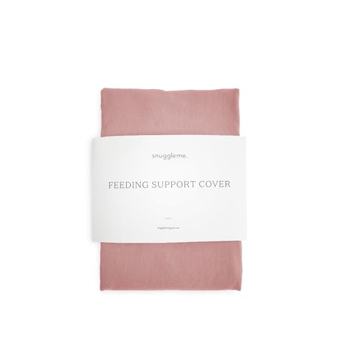 Image of Snuggle Me Organic Feeding Support Pillow Cover, Machine Washable 100% Organic Cotton, Soft Nursing Cover for Breastfeeding, Pillow Slipcover for Baby Girls Boys Newborn - Gumdrop