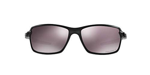 Oakley Men's OO9302 Carbon Shift Rectangular Sunglasses, Matte Black w/Prizm Daily Polarized, 62 mm