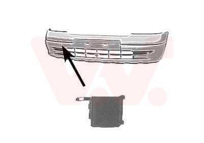 VAN WEZEL 3742587 Enjoliveur pare-chocs avant Compatible avec OPEL Astra G CC T98 Astra G Caravan T98 Astra G Cabriolet T98 Astra G Berline T98 Astra G Coupé...