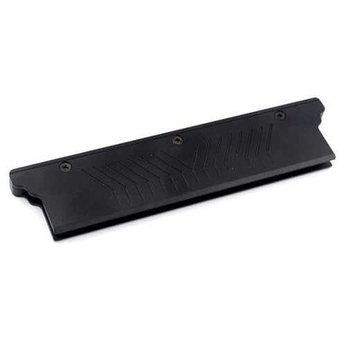 Janasiba Disipador de RAM para DDR2 DDR3 DDR4 de escritorio, color negro
