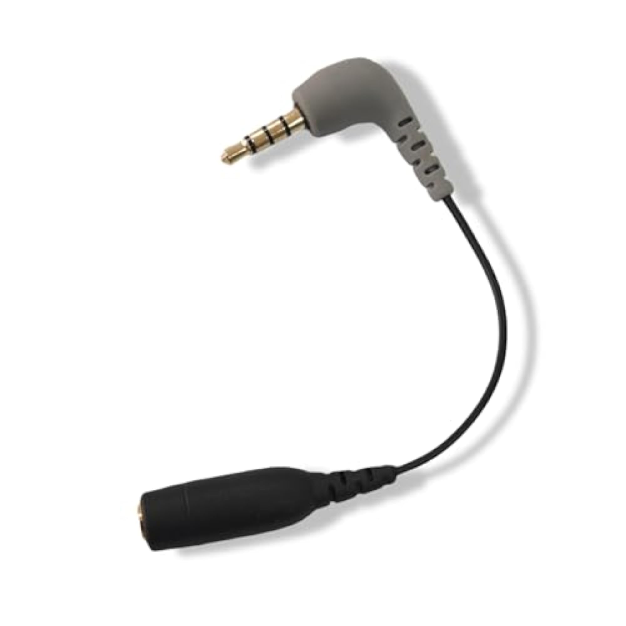 3.5mm TRS to TRRS Adapter - Microphone Adapter for Phones