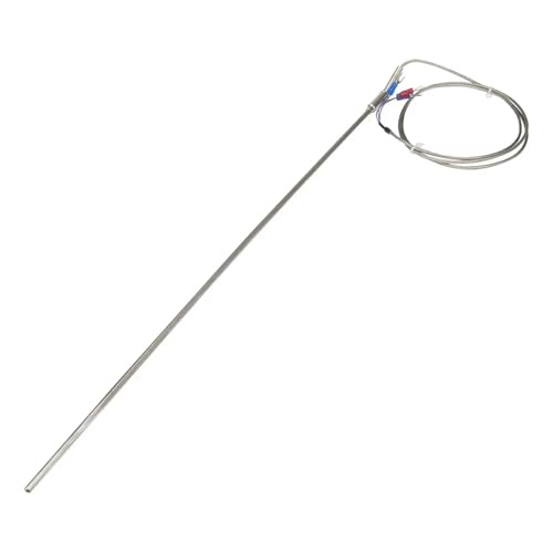 Sonda PT100 FTARP08 de 3mm con cable metálico trenzado para mediciones estables 3