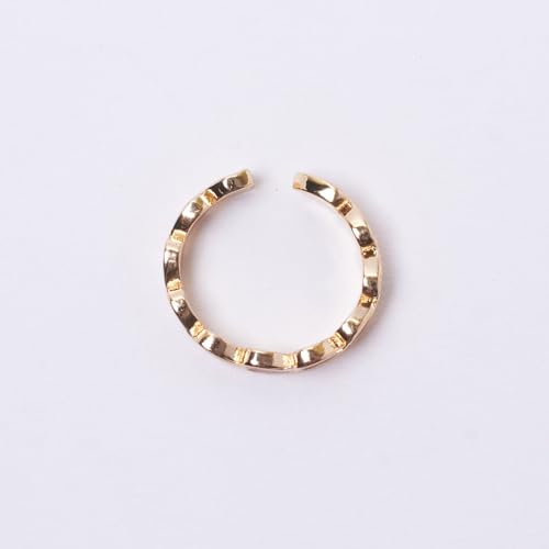 Image of SALTY Anti Tarnish Finger Ring for Women | Adjustable Fancy Jewellery Design | Fashion Accessories for Girls | Minimal Jewelry | Gift for Diwali, Christmas, Marriage, Birthday