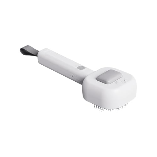 Spazzola a Vapore per Animali Domestici - Attrezzo Toelettatura a Vapore Antinodo e Rimozione Pelo - Spazzola con Spray d'Acqua per Toelettatura - Per Massaggio Cuccioli Gatti Cani Mantello Corto Lung