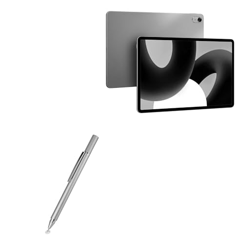 BoxWave Stylus Pen Compatible with Huawei MatePad 11.5 - FineTouch Capacitive Stylus, Super Precise Stylus Pen - Metallic Silver