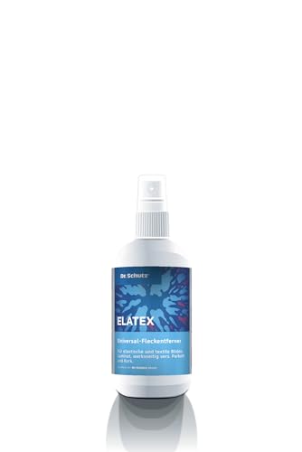 Dr. Schutz Elatex 200 ml | Universal Fleckenentferner für hartnäckige Flecken | Fleckenentferner für Kleidung, Möbel und Böden