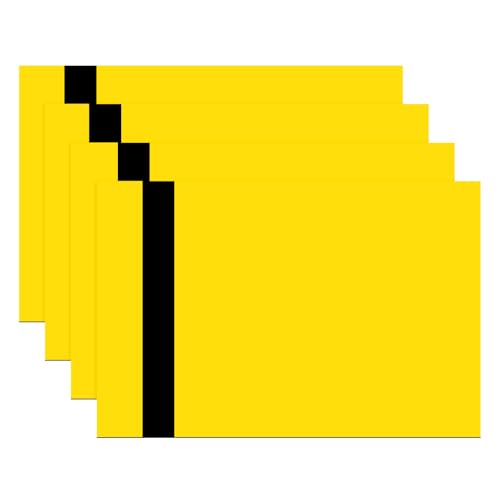 Plaque de gravure laser ABS bicolore jaune noir pour enlever la corvée de peinture sur vos étiquettes