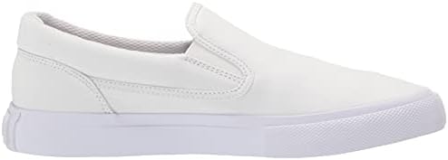 DC Men's Manual Slip-ON Skate Shoe, White, 13 | Image 5