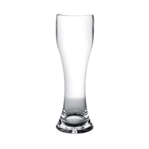 FSE PLTHPS023C Pilsner Glass, 23 oz., 10"H, Starburst Base, Polycarbonate, Clear