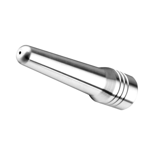 ULTECHNOVO Boquilla de vapor de acero inoxidable para máquina de café boquilla de vapor un agujero para espumar leche accesorio para café de oficina y hogar
