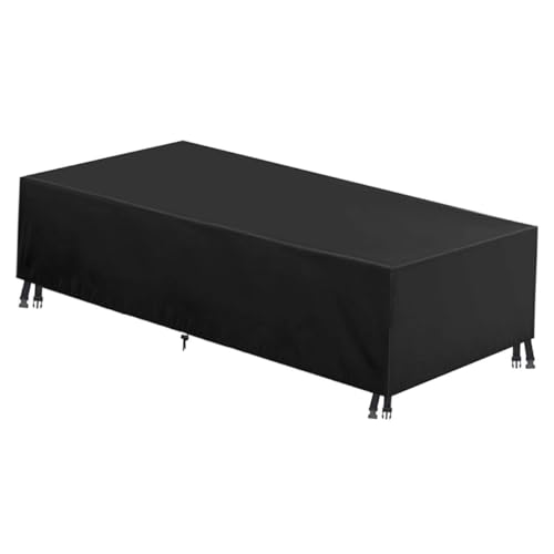 Housse table jardin extérieur imperméable Oxford HANABASS pour mobilier