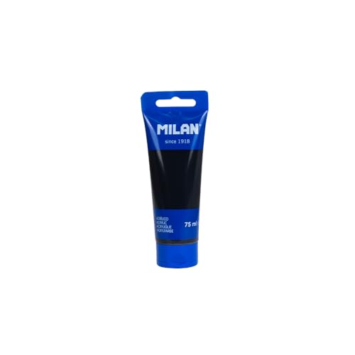 MILAN® Tubo 75 ml pintura acrílica negro