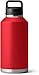 YETI Rambler 64 oz Bottle, Vacuum Insulated, Leakproof, Stainless Steel with Chug Cap, Rescue Red