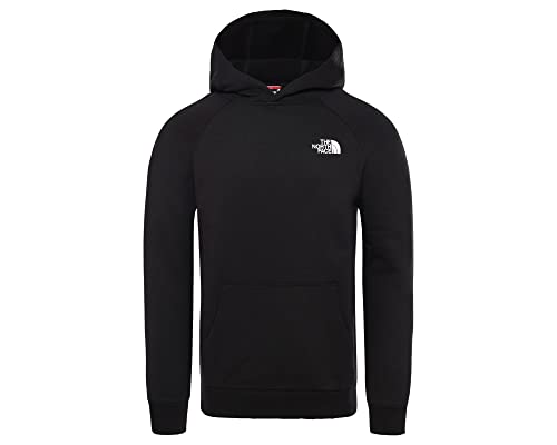 THE NORTH FACE NF0A2ZWUKY4 M Raglan REDBOX Hoodie - EU Sweatshirt Hombre Black-White Tamaño S