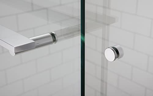 Kohler K-707201-L-Shp Revel Sliding Shower Door With 5/16" Thick Crystal Clear Glass, 70 X 56-5/8 X 59-5/8", Bright Polished Silver #TOP6