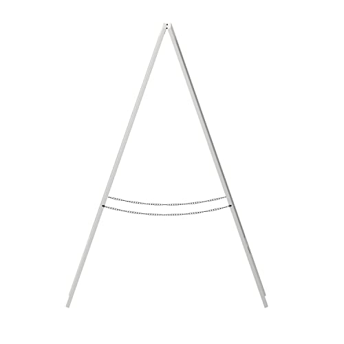 Rustic Weathered A-Frame Chalkboard Deluxe Set / 8 Chalk Markers + 10 Stencils + 2 Magnets! Outdoor Sidewalk Chalkboard Sign/Large 40" X 20" Sturdy Sandwich Board (The Deluxe Set) #TOP6