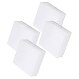 MUELODSIC Almohadilla de Espuma para Fieltrar Aguja 15X15X5 CM Cojín de Fieltro Blanco 4 Piezas Resistente al Desgaste para Manualidades DIY y Proyectos de Fieltrado Lana