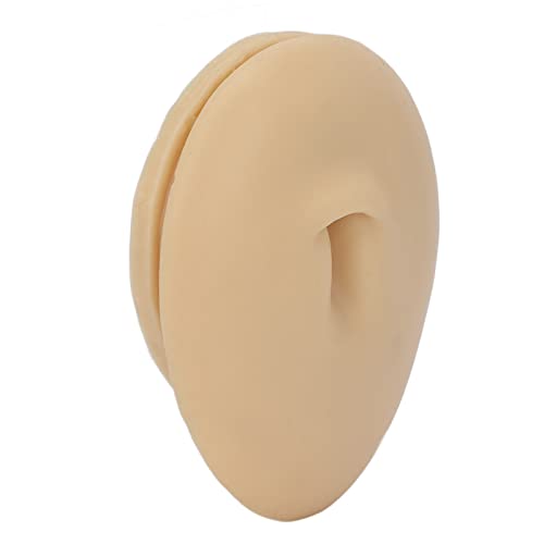 Silicone Belly Button Model Navel Model Human Belly Button for Acupuncture Piercing Practice with Simulated Appearance Lightweight Easy to Carry