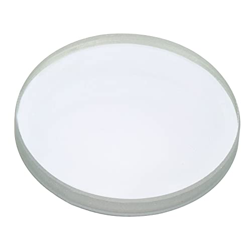 Image of PATIKIL 3 inch (75mm) Focal Length Double Concave Lens, 30mm Diameter 4mm Height Glass Optically Polished Round Edges Lens for Physics Experiment, Clear