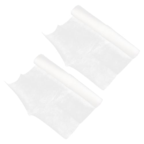 Filtre hotte cuisine non-tissé universel anti-odeur, rouleau de rechange filtre graisse blanc