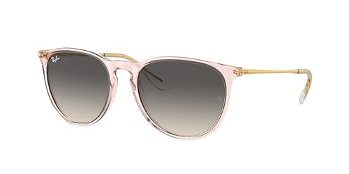 Ray-Ban RB4171 Sunglasses Bundle: RB 4171 ERIKA 674211 Erika Transparent Pink Grey Gr and Eyewear Cleaning Kit