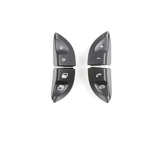 Caches boutons volant Mercedes W220 CL500 - Réparez les commandes collantes avec la paire noire