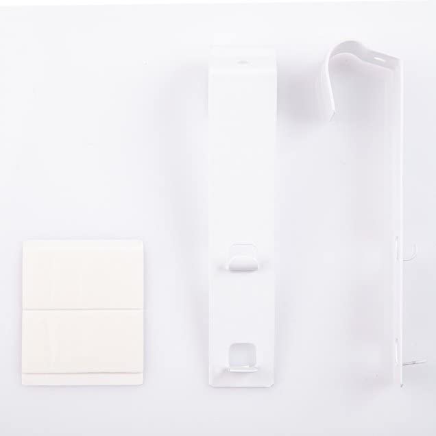 Mardom - Soportes de sujeción para persiana enrollable (2 unidades) – Utilizado para ventanas con ventilación – Gancho de ventana de metal – con cinta de montaje y otros accesorios de montaje