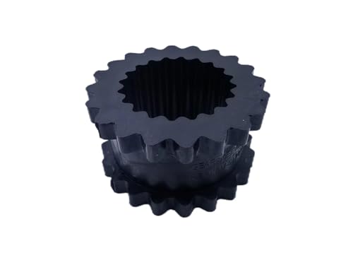 Velodi 5J Coupling Sleeve Elastomer 5JE Compatible with S-Flex Sure Flex Gear Sleeve Solid Design, 2.94" OD, 1.56" Elastomer Length, 240 in-lbs Torque