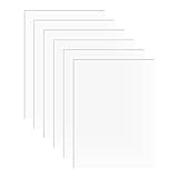 アクリル板 1mm A4サイズ 6枚セット DARENYI アクリル a4 透明 板 保護フィルム付き (297mm x 210mm)