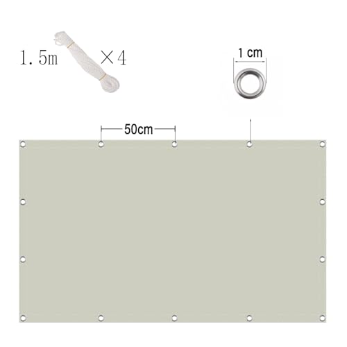 Toldo Vela PES 185 G M² 500x900 cm Impermeable Protección Solar 7