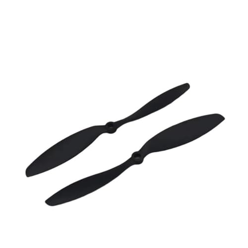 Hélices de nailon carbono 9047 de 9 pulgadas con equilibrado dinámico para multirotor RC