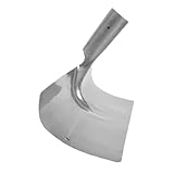 GLEAVI Pala para Estiércol de Aves de Corral Metálica Grande, Pala Raspadora Gruesa de 50 Cm para Limpieza en Granjas de Pollos, Cerdos y Ganado, Herramienta Resistente para Finca