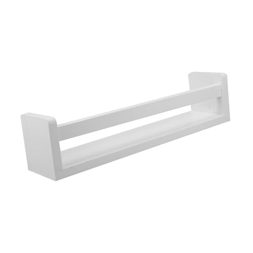 Gatuida Estante Organizador de Especias Pared Soporte de Vintage Blanco para Botellas y Frascos de Condimentos Estante Multiusos para Cocina con Gran Capacidad y Fácil Instalación