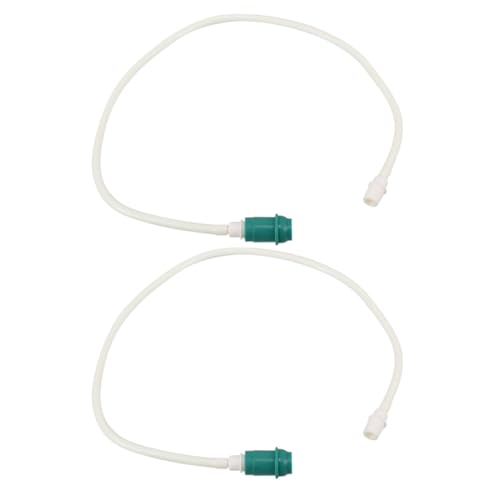 2Pcs tubos conectores de ventosas de goma blanca larga para áreas difíciles de alcanzar, accesorios para dispositivo de ventosas miniatura 1