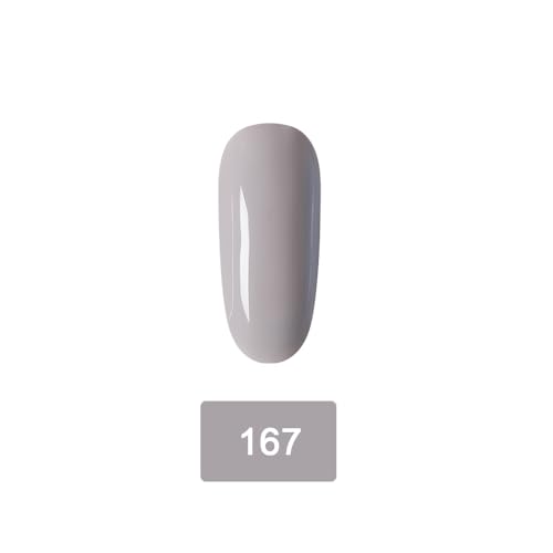 Image of SHILLS PROFESSIONAL UV /LED Soak Off Gel Polish (Gel Nail Polish) Nail Art Nail Polish Color Shade 167, Glossy Finish, 15ml