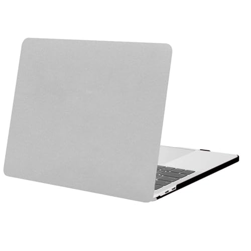 Image of MOCA Laptop Case Compatible with Pro 13 Inch Laptop A2338 A2251 A2289 A2159 A1989 A1708 A1706 2025 2024 2023 2022-2016 Plastic Hard Shell Protective Cover (Grey, New Pro 13)