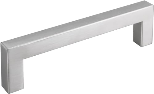 Goldenwarm 15 Stück Küchengriffe Silber Lochabstand 128mm Griffe Für Küchenschränke Möbelgriffe Edelstahl Schrankgriffe Türgriffe Küche