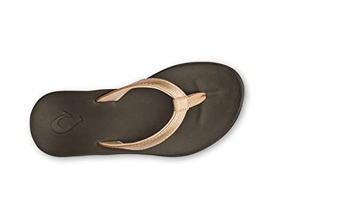 Image of OLUKAI Ho'opio Girls' Beach Sandals, Quick-Dry Flip-Flop, Water Resistant & Cute Design, All-Day Comfort Fit