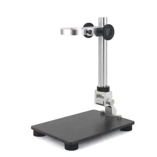 Microscope 48MP 4K 1080P HDMI USB Digital Video Monocular Microscope Camera 130X Zoom C-Mount Lens for Phone PCB Soldering Repair Tools(D)