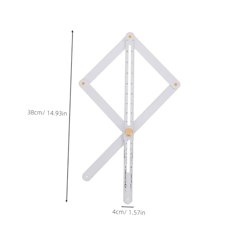 Regla medidora de ángulos para carpintería ARTIBETTER miniatura 2
