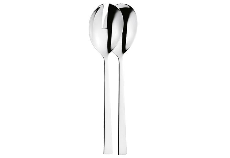 Couverts à salade 25 cm Puresgins CENTUM en acier inoxydable de table