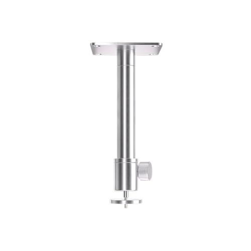 Support mural de levage pour projecteur argent de 12 cm, fixation domestique robuste