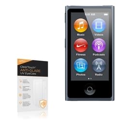 BoxWave Screen Protector Compatible with iPod Nano (7th Gen 2012) - ClearTouch Anti-Glare Anti-UV EyeCare (2-Pack), Filters Out Harmful Blue Light Reduce Fatigue