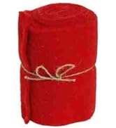 Marzoon Filzband Dekoband Filz für Dekoration Basteln Nähen Tischband Bastelfilz in Rot (15 x 200...