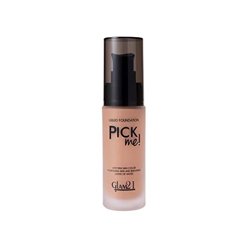 Image of Glam21, Pick Me! Matte Foundation for Non-sticky Instant Spotless Glow with Long Day Matte Coverage | Increase Skin Breathability | F6514, Shade-06