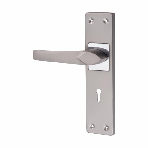 Image of Milton Iron Mortise Lock Set - MHI-Tilak Mat SS