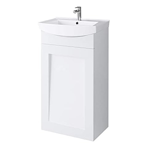 Armario para Lavabo de Planetmöbel con Compartimentos Amplios y Cierre Suave Cover