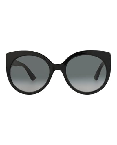 Gucci Cat Eye Sunglasses Black Black Grey Luxury Eyewear Made In Italy Acetate Frame Designer Fashion for Everyday Luxury